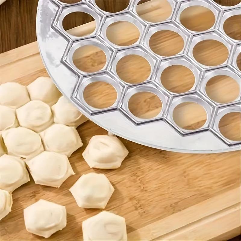 Dumpling Maker Tool Hole Ravioli Press for Homemade Pasta Meat Fillings Multi-Use Pastry Mold Kitchen Gadget accessories