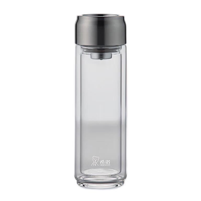 Xinuo XN-6776 Double Wall Glass Tumbler with Filter