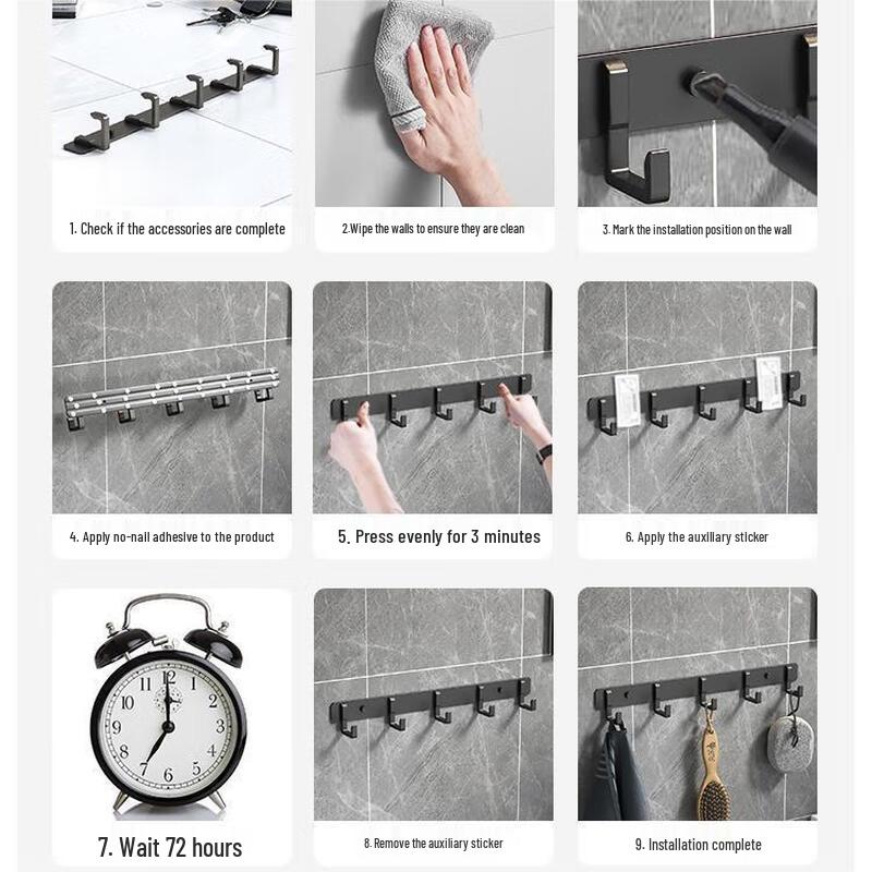 Caikun Wandgarderobenhakenleiste