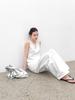 Atelier Nine V-Neck Pale Petal Dress (Op-6332)