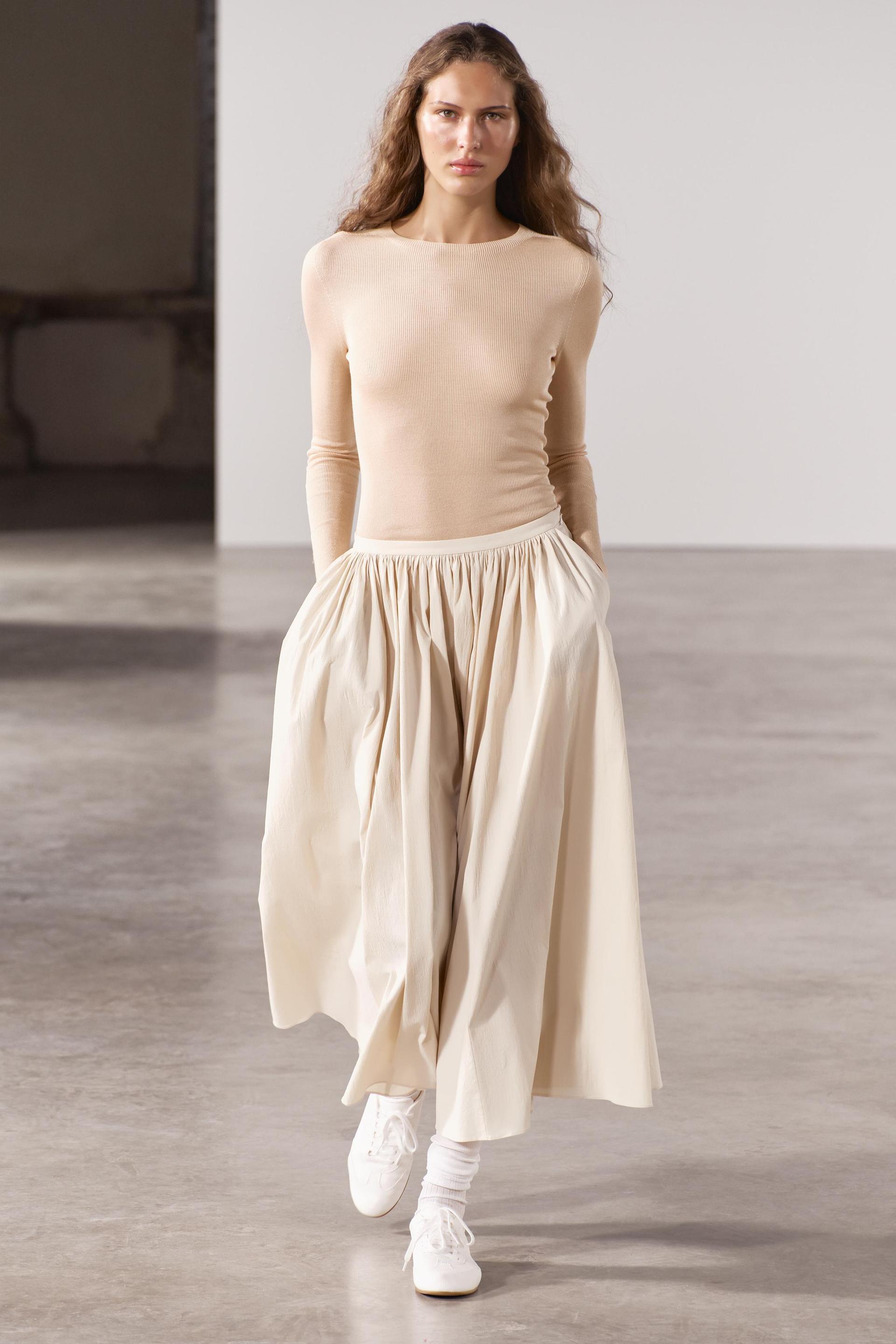 

ЮБКА ZW COLLECTION С ЗЕМЛЯНЫМ ПОЯСОМ