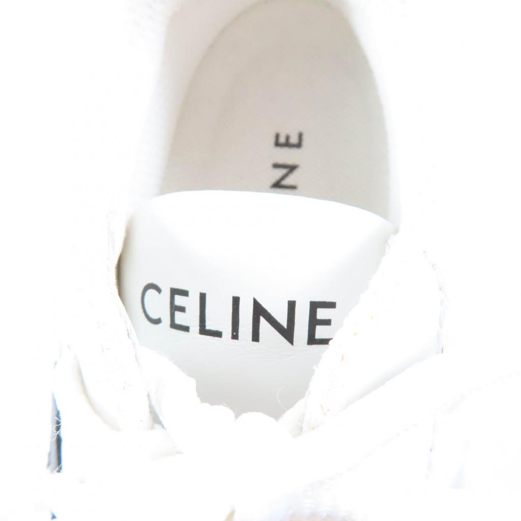 Tolle CELINE Sneaker Runner CR-02 Triomphe Logo-Aufnäher Leder 36 359483338C Gebraucht