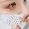 3D Eyes Face Makeup Temporary Tattoo Self Adhesive Beauty Colorful Pearl Jewels Stickers Festival Diy Body Art Decorations