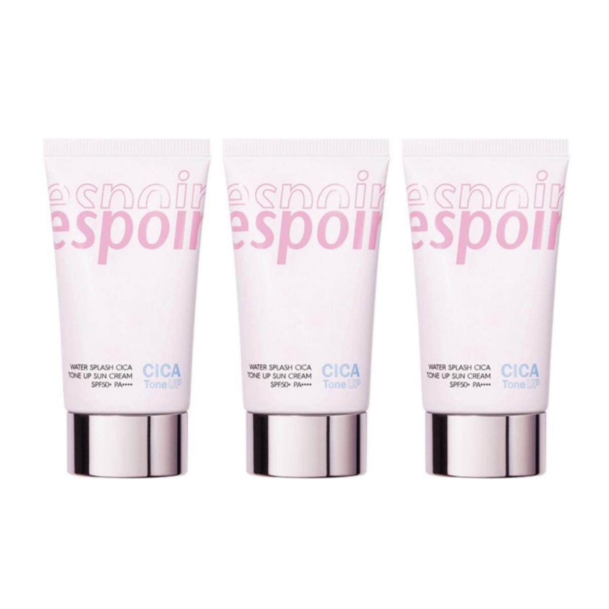 

[Espoir] Water Splash Cica Tone Up Sun Cream SPF50+ 60ml 60ml X 3PCS