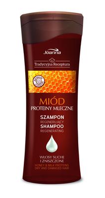 Joanna Traditional Recipe Regenerating Hair Shampoo with Honey and Milk Proteins 300ml