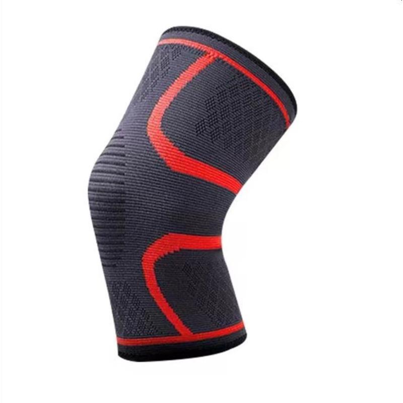 Genouillères de sport tricotées Running Basketball Cyclisme Fitness Antidérapantes Homme et Femme Respirantes Chaudes Genouillères en nylon