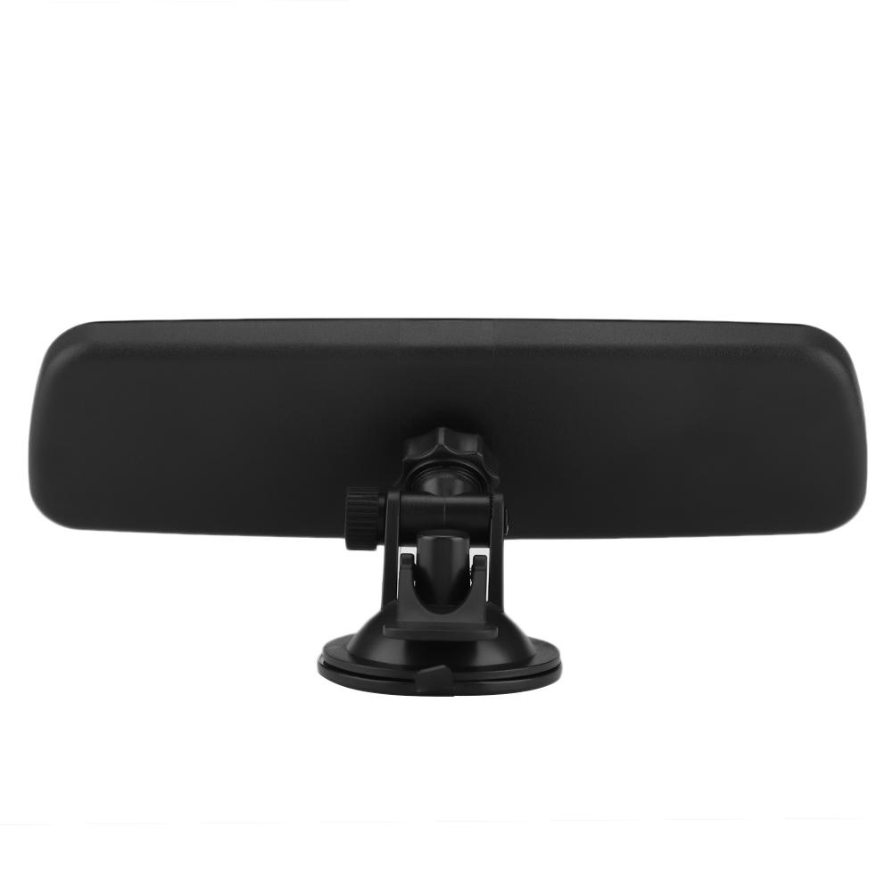 24.8*7cm Car Front Windshield Rearview Mirror with Suction Cup Mount Interior Accessory