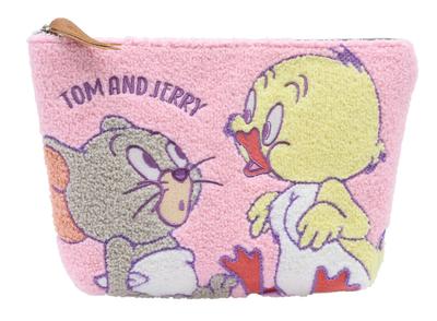 And Cosmetic Case Pouch Pastel Pink 61 [Tom Jerry]