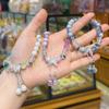 Gradient Crystal Butterfly Bracelet - Simple and Versatile Student Jewelry