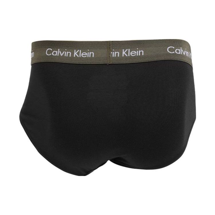 Calvin Klein Buchstaben-Logo-Print Dreiecks-Unterwäsche 3er-Pack Herren-Unterwäsche 0000U2661G-6EW