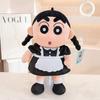 Latest Funny Crayon Shin Chan Maid Doll Stuffed Plush Toy, Cartoon Anime Cute Children's Birthday Gift, Fun Doll