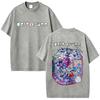 Washed Vintage Game Deltarune Susie Kris Ralsei Funny Graphic Tshirt Men Women Casual Humor Oversized T Shirts Otaku Lover Gift