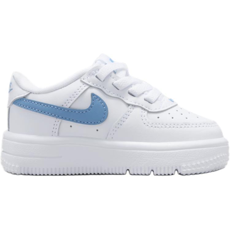 Nike Pantofi Copii Air Force 1 Low Alb Albastru Sugari și Copii Mici IQ0317-100