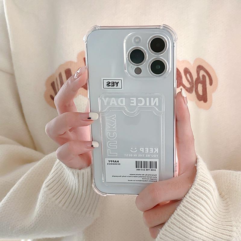 Zhitai Kartenhülle für iPhone 16/15/14 Pro und 14 Pro Max, Trend auf Douyin und kompatibel mit iPhone XR.