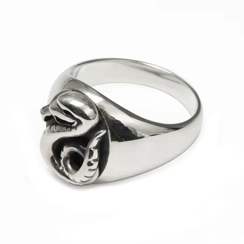 

2022 for Creative Snake Shape Copper Silver Finger Rings for Women Niche Ring INS Fashion Unique Minimalist Jewelry 1