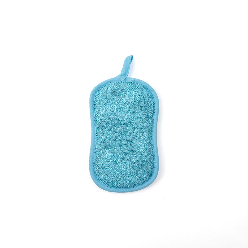 TEMU Kitchen Sponge & Dishcloth Set - High-Density Microfiber, Non-Oily 