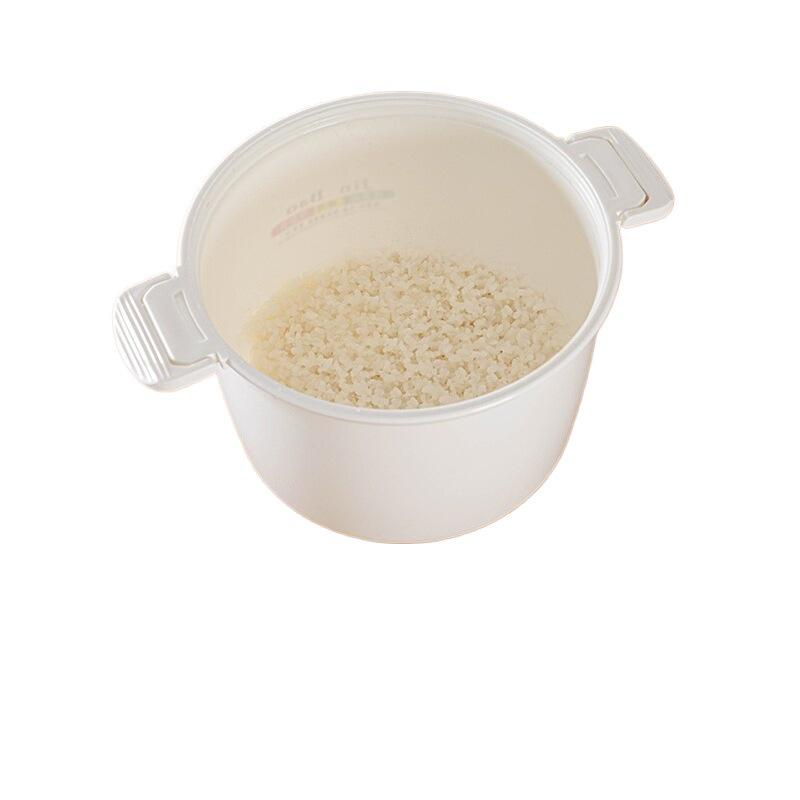 Microwave Rice Cooker and Steamer Lunch Box Set with Noodle Bowl and Utensils