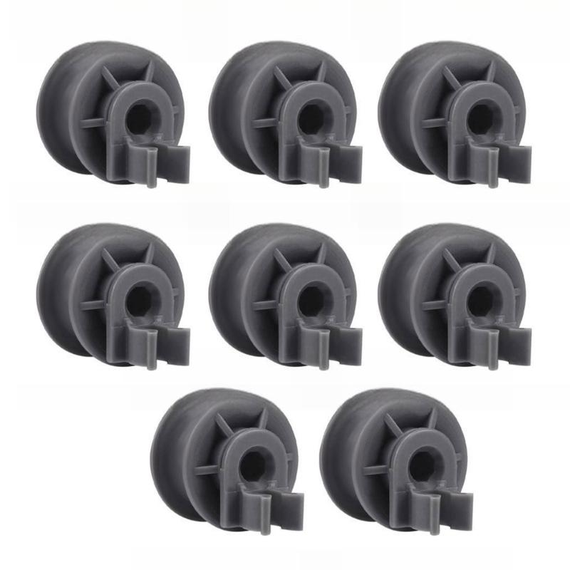 Essential Dishwasher Repair Kit Replacement Wheels Plastic Dishwasher Rollers Suitable for Home and Commercial Kitchens