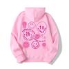 Oversized Womens Hooded Sweatshirt Loose Fit Casual Graphic Letter Print Long Sleeve Top