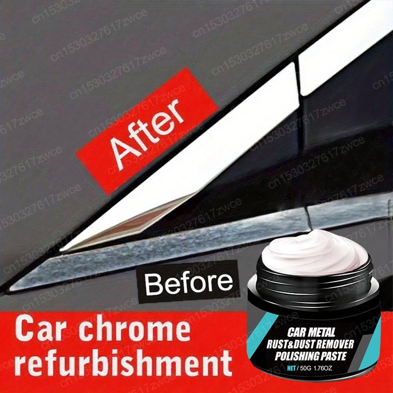Car Wheel Hub Metal Restorer Gloss Enhancer Clear Rust & Oxidize Renewal Polishing Wax Coating Agent Auto Wheel Scratch Repair