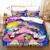 3D Print Panty And Stocking Bedding Set Single Twin Full Queen King Size Bed Set Adult Kid Bedroom Duvetcover Sets Anime Be