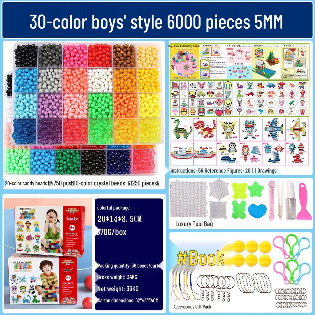 Mist Magic Water Soluble Sticky Beads DIY Handmade Toy