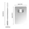 Stainless Steel Makeup Mixing Palette Foundation Spatula Makeup MixingTray Nail Art Palet Beauty Tools