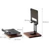 Tablet Foldable Tablet Stand with Adjustable Angle "Adjustable Stand" (Walnut)