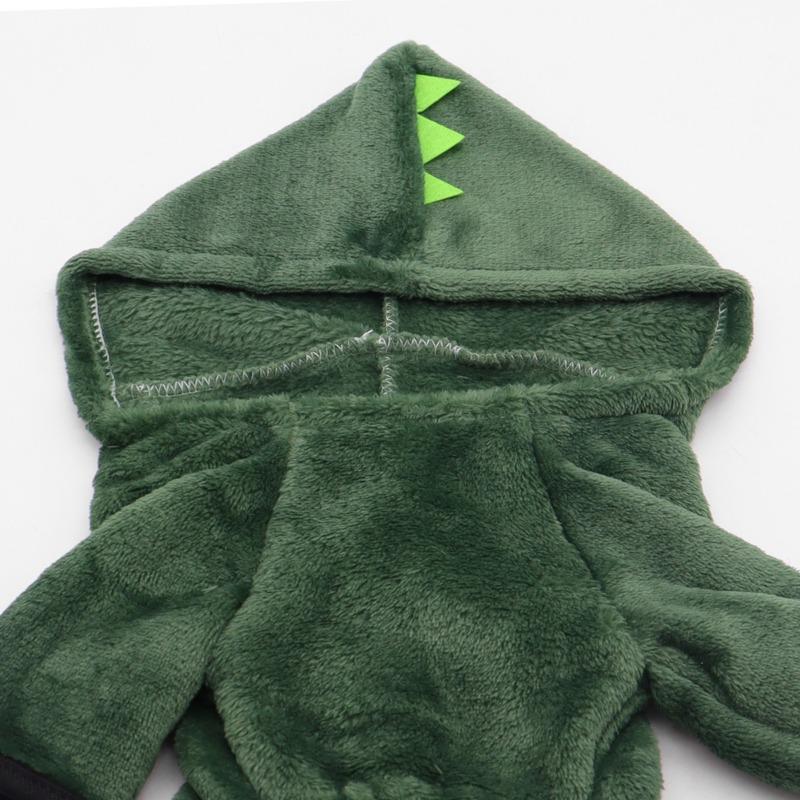 Dog Clothes, Coral Fleece Warm Pet Clothing, Dog Four-legged Clothes, Small Dog Clothes, One-piece Clothes