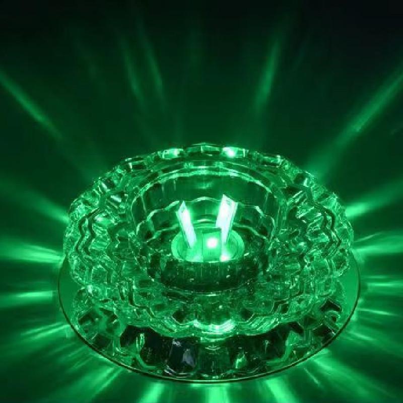 Stunning Crystal Led Recessed Downlight For Living Room Modern Ceiling Light Fixture