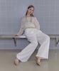 Deoenel String-Free Pants - [White]