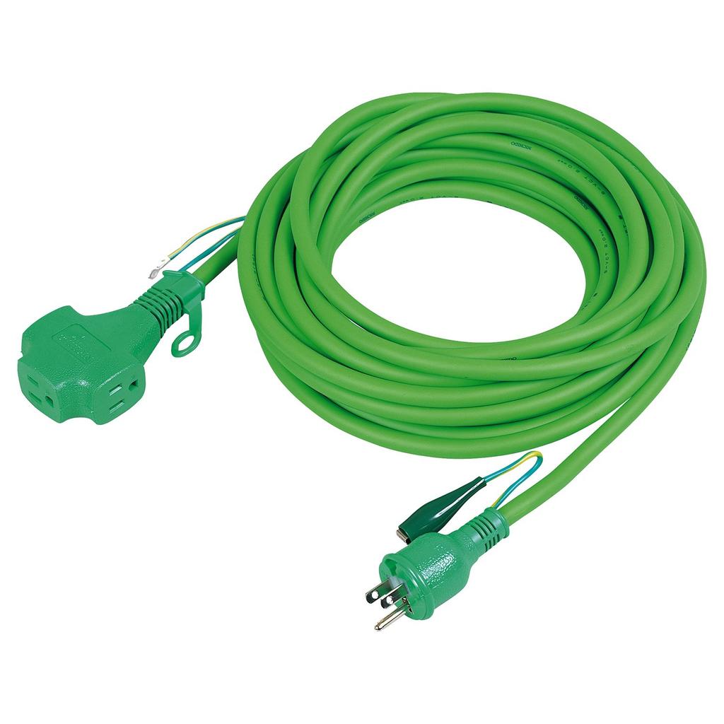 Nichido Triple P Extension Cord 1.25mm PPTVS-10EG Grounded