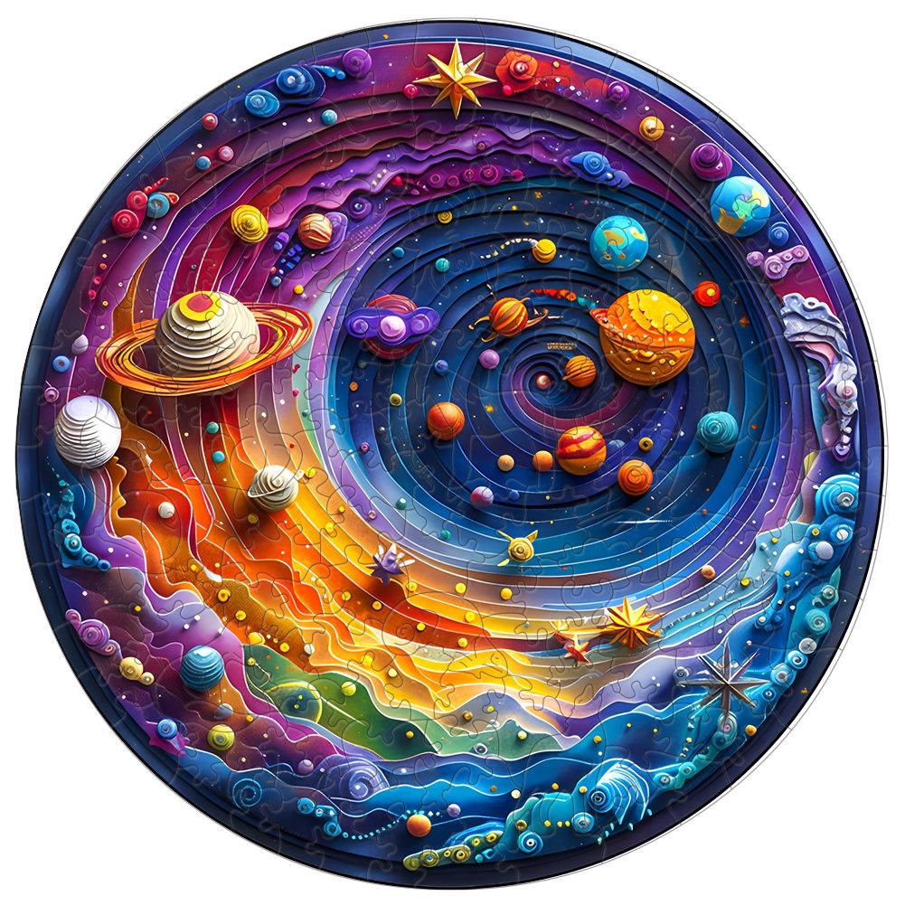 Interactive Games Wooden Puzzle Learning Present Ideal for Family 3D Jigsaw Puzzle Ideal for Children Wood Toy Puzzles Perfect Birthday Present
