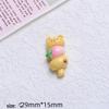Spring Series Cartoon Animal Cream Glue Accessories: Creative Shoe Charms & Resin DIY Jewelry Hair Clips