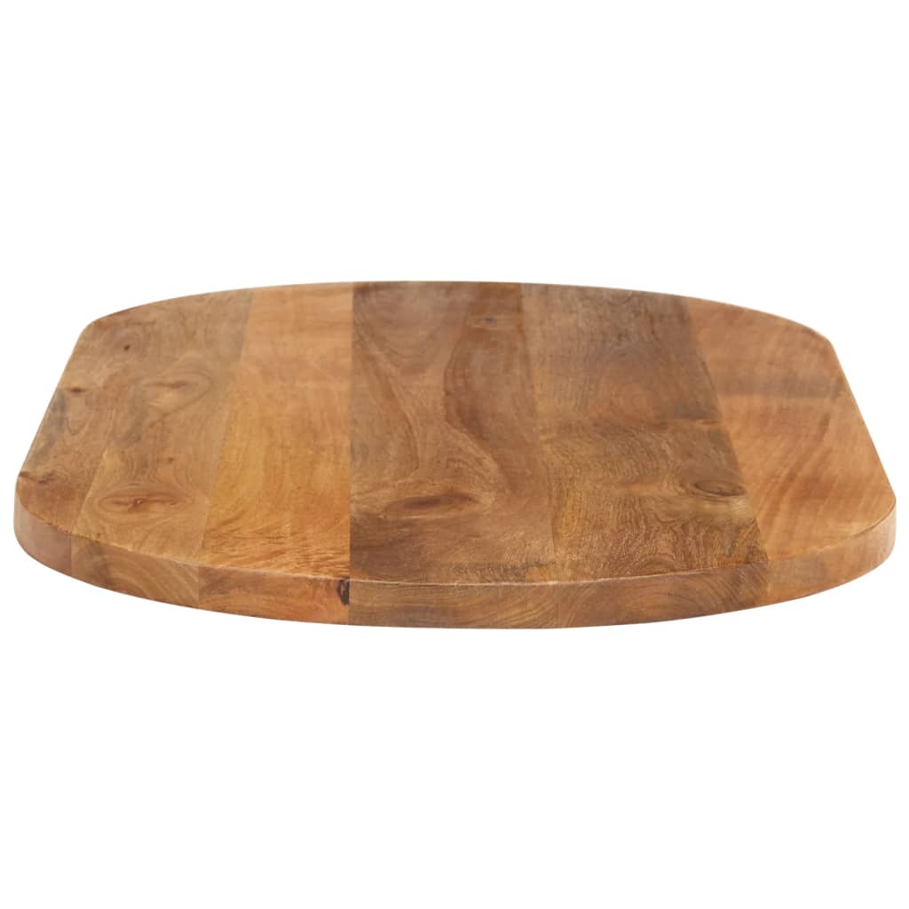 Vidaxl Blat Stołu, 100X40X3,8 Cm, Owalny, Lite Drewno Mango