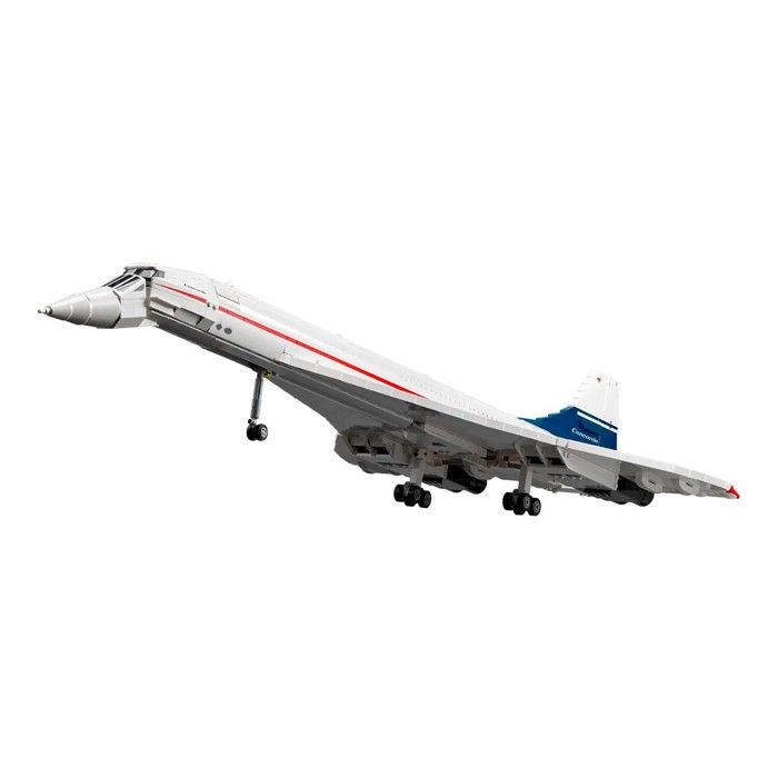 LEGO 10318 Cdiscount Icons The Concorde, Airplane Model To Build for Adults, Airplane Vehicle Set