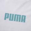 Puma Train Logo Short Sleeve Round Neck Comfortable Fashionable Versatile T-Shirt Women Tops White 52163402