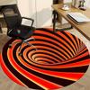 1pc Spiral, Vortex Carpet for Office, Non-slip, Soft and Durable Office Rug, Perfect for Office yy260128020