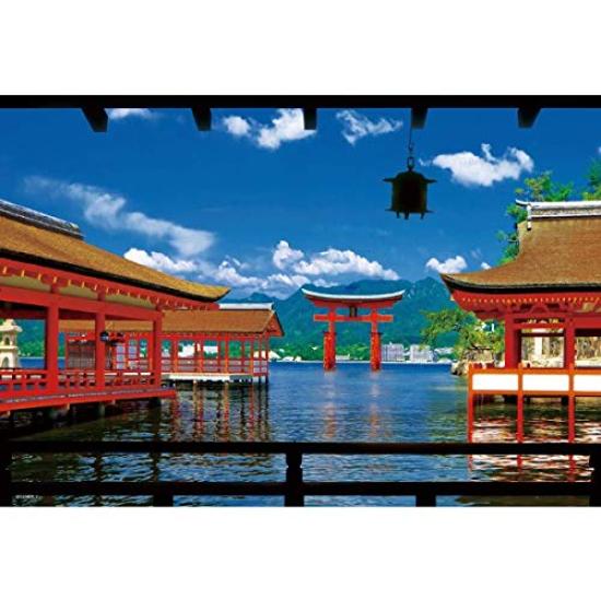 Puzzel Werelderfgoedlocatie Itsukushima Schrijn 300-delige puzzel (26x38cm)