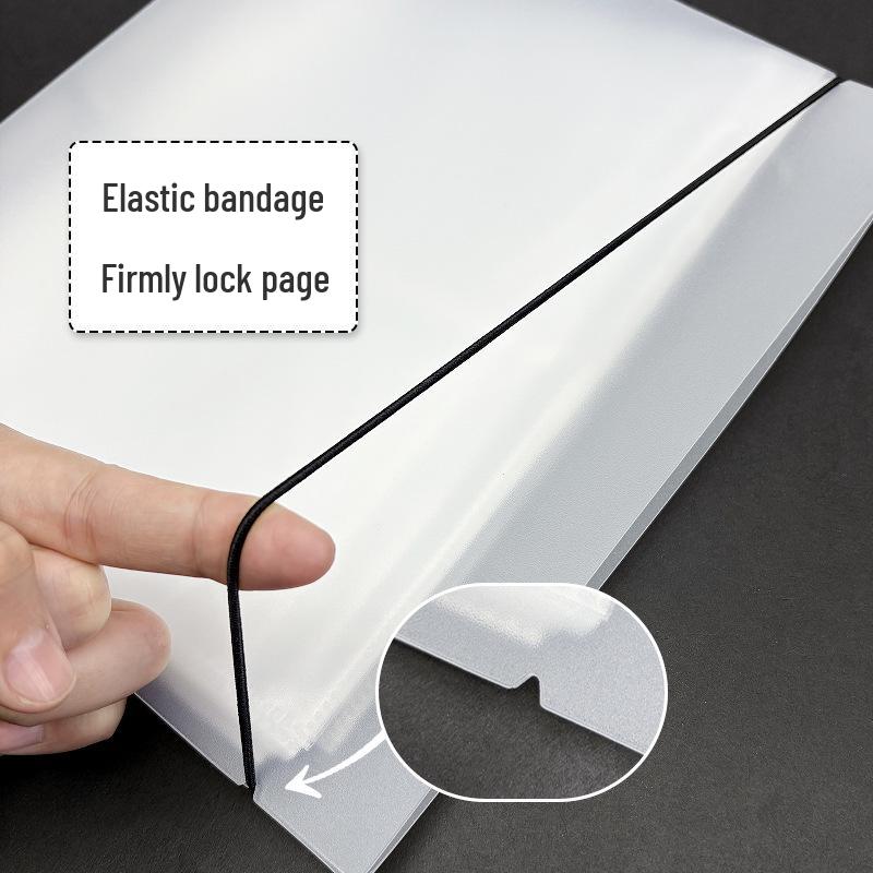 Korean Style Heart-Shaped Frosted A5 Binder Album - 3-Inch Instax Photo Book, Girly Star-Chasing Photo Storage