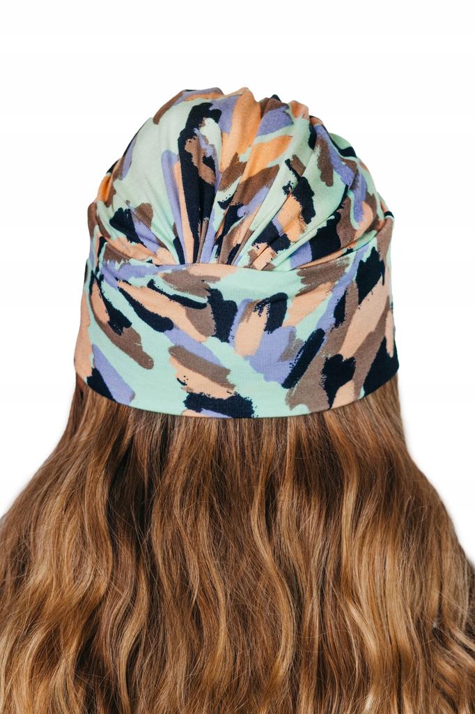Stylish Women' Turban Sara 443 Pleated Viscose Hat Polish Product