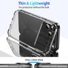 Stylish Full Wrap Clear Case for iPhone 17 Air 16 Plus 15 pro max, Anti-Yellowing Shockproof Air Cushion Corners Slim Anti-Scratch Phone Shell