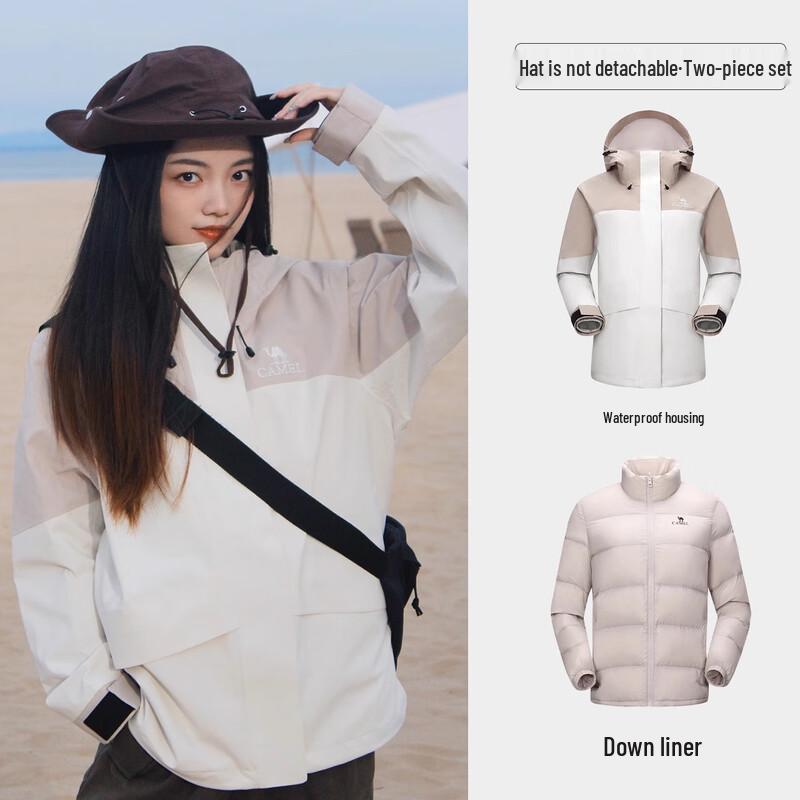 CAMEL Down 3-in-1 Winter Parka XXL