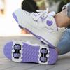 Wheel Runaway Shoes Boys Girls Student Pulley Shrink Skates Adult Children