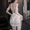 College Open Breast Embroidery Wedding Suit Uniform Sexy Hot Passion Cute Cosplay Woman