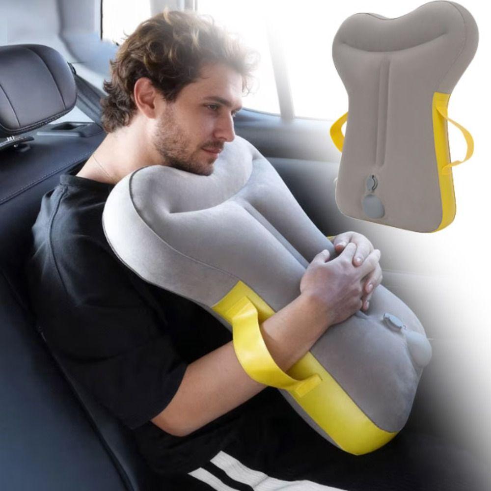 Portable Inflatable Travel Pillow Lightweight Sleeping Pillow Travel Neck Pillow Airplane