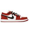 Jordan Air Jordan 1 Low Top Vintage Basketball Shoes Men's White Red DC0774-161(Team18-)