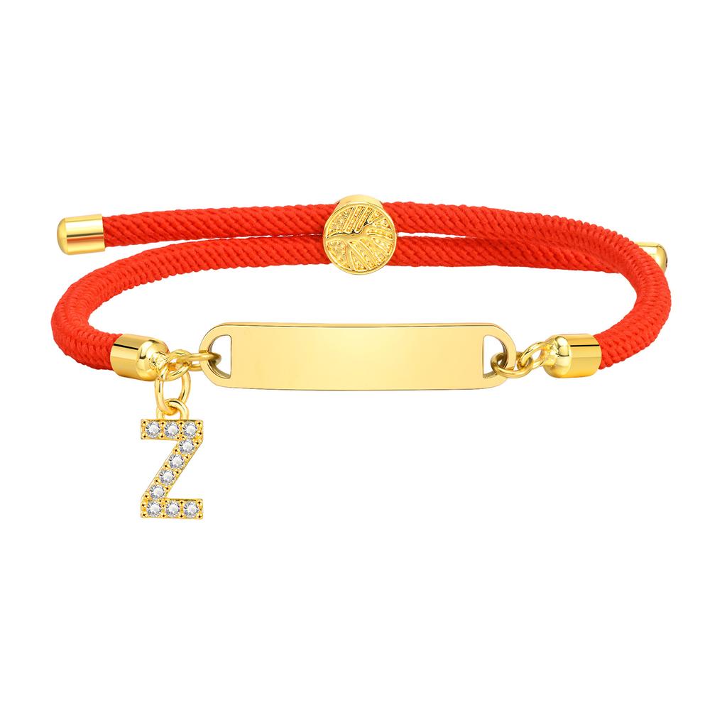 Kostenloses Armband mit individuellem Namen, Anhänger mit Initialen A-Z, Personalisierte gravierte Armreifen für Paare, Jubiläums-Schmuckgeschenk