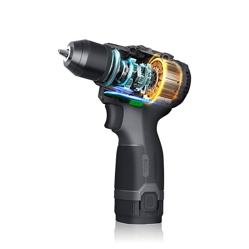 BULL 16V 10mm Cordless Brushless Drill/Screwdriver