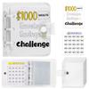 PVC Savings Challenges Book Mini Envelope Savings Challenge Easy To Use Money Saving Binder  Kids